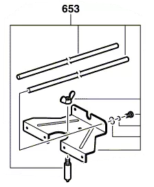 Butée parallèle pour défonceuse POF 1200 AE et POF 1400 ACE